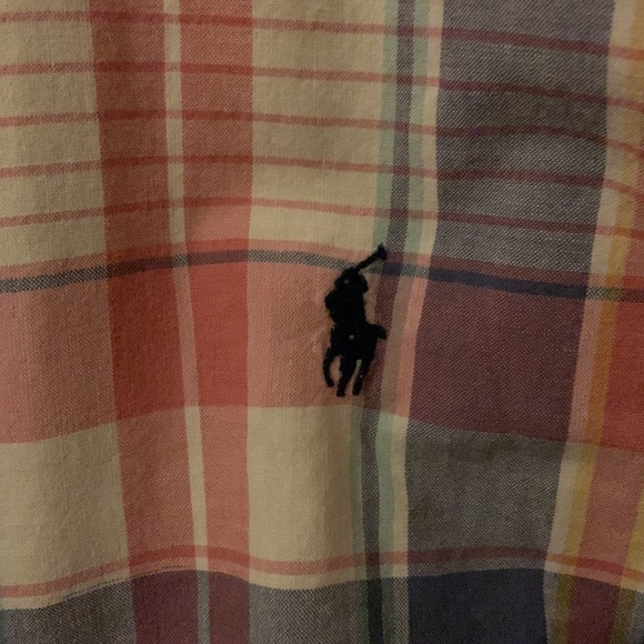 Ralph Lauren button down shirt. Large. - Picture 2 of 4